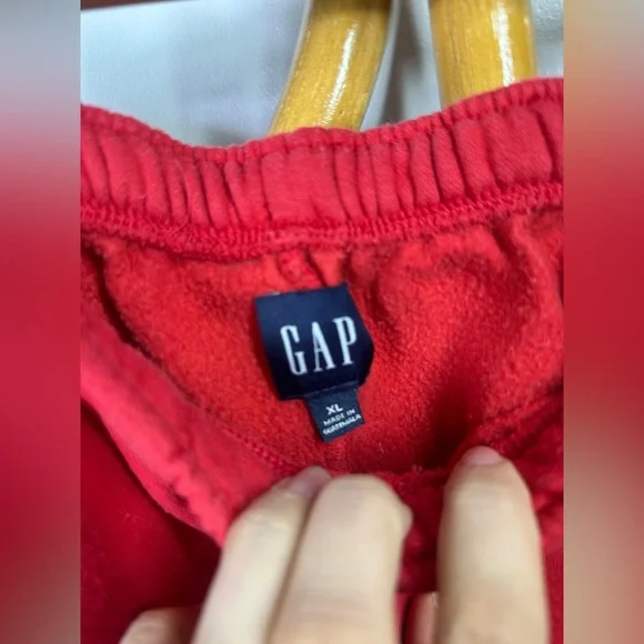 Gap Red Sweatsuit Sweat Set sz XL - Picture 5 of 6